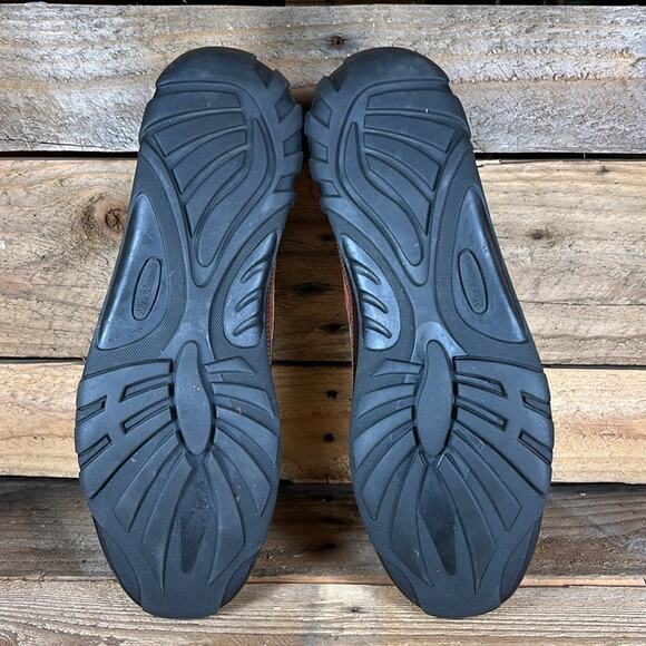 Allen Edmunds Boulder Leather Slip on Loafers - Brown/Black - 11.5 - Picture 7 of 8